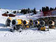 Schneeerzeuger an der Mittelstation