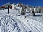 Tiefschnee unter der Strassalmbahn