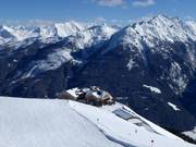 Das Wildkogelhaus befindet sich mitten im Skigebiet