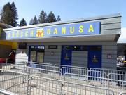 Gepflegte sanitäre Anlagen an der Talstation