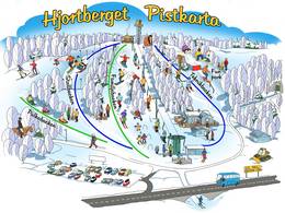 Pistenplan Hjortberget – Oskarshamn