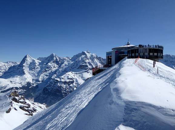 Schilthorn mit Eiger, Mönch und Jungfrau