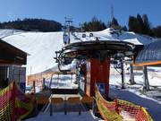 WM-Bahn-Schopfart - 4er Sesselbahn fix geklemmt