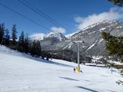 Übungspiste am Red Carpet