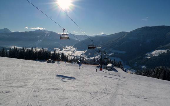 Skifahren in Eben im Pongau