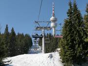 #2 Studenets - Snezhanka Peak - 4er Hochgeschwindigkeits-Sesselbahn (kuppelbar)