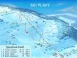 Pistenplan vom Skigebiet Plavy