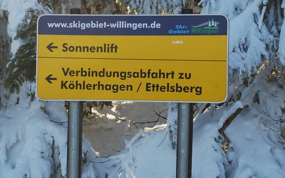 Kassel (Bezirk): Orientierung in Skigebieten – Orientierung Willingen – Ettelsberg