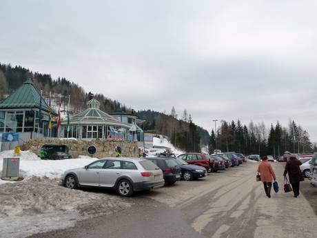 Steiermark: Anfahrt in Skigebiete und Parken an Skigebieten – Anfahrt, Parken Zauberberg Semmering