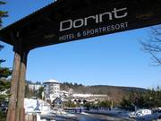 Blick vom Eingang des Dorint Hotel & Resort