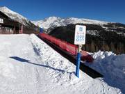 Förderband der Skischule