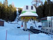 Kalditsch/Doladizza - 2er Sesselbahn fix geklemmt