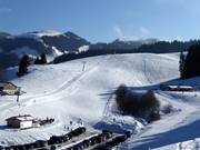 Leichte Piste am Oswaldlift