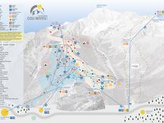 Pistenplan Courmayeur – Chécrouit/Val Veny