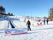 Übungspisten am Experiumtorget in Lindvallen