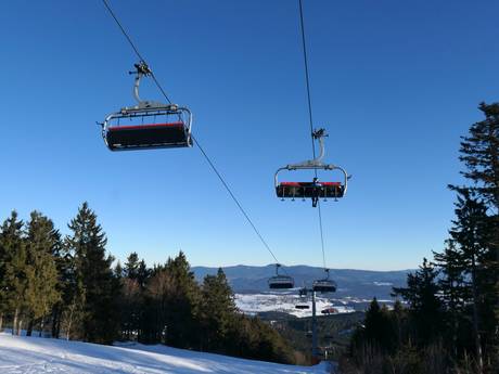 Skilifte/Seilbahnen Regen – Lifte/Seilbahnen Geißkopf – Bischofsmais
