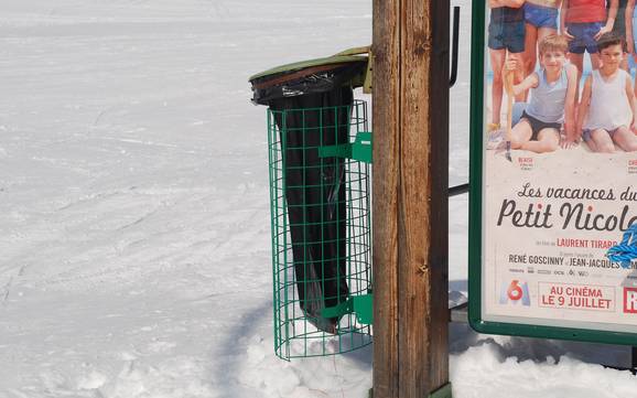 Val d'Arly: Sauberkeit der Skigebiete – Sauberkeit Espace Diamant – Les Saisies/Notre-Dame-de-Bellecombe/Praz sur Arly/Flumet/Crest-Voland