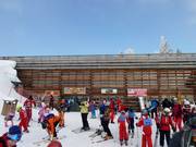 Salle Hors Sac an der Bergstation Prarion