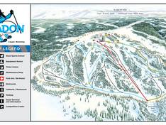 Pistenplan Hogadon Ski Area
