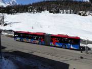 Skibus in St. Moritz