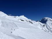 Start der Pisten am Hockenhorngrat