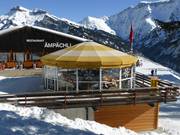 Schirmbar Karussell beim Bergrestaurant Ämpächli