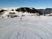 Piste an der Sesselbahn Panorama