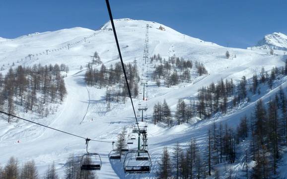 Val de Durance: beste Skilifte – Lifte/Seilbahnen Via Lattea – Sestriere/Sauze d’Oulx/San Sicario/Claviere/Montgenèvre