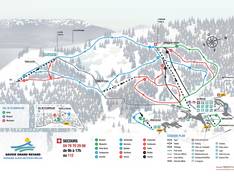 Pistenplan La Féclaz