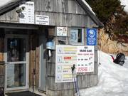 Informationen am Lifteinstieg