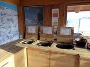 Mülltrennung im Skigebiet