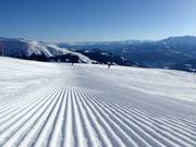Sehr gute Pistenpräparierung in Brigels/Waltensburg/Andiast