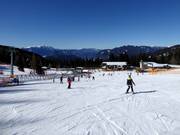 Zauberteppich und leichte Pisten bei der Kanzelhöhe