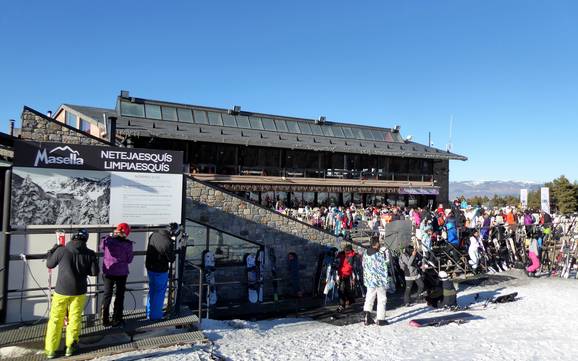 Hütten, Bergrestaurants  Girona – Bergrestaurants, Hütten La Molina/Masella – Alp2500