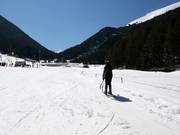 Übungsgelände mit Seillift bei Bunderishka Polyana