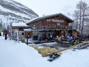 Le Trifollet an der Abfahrt nach La Daille (Val d'Isère)