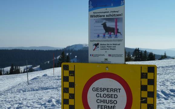 Breisgau-Hochschwarzwald: Umweltfreundlichkeit der Skigebiete – Umweltfreundlichkeit Feldberg – Seebuck/Grafenmatt/Fahl