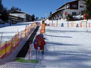 Anfängergelände der Skischule Lienzer Dolomiten