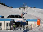 Obereggen - 4er Hochgeschwindigkeits-Sesselbahn (kuppelbar)