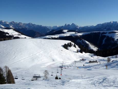 Trentino: Testberichte von Skigebieten – Testbericht Lagorai/Passo Brocon – Castello Tesino