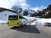 Skibus an der Eisgratbahn