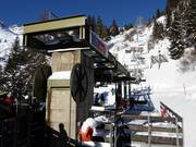 Mattunbahn - 4er Sesselbahn fix geklemmt