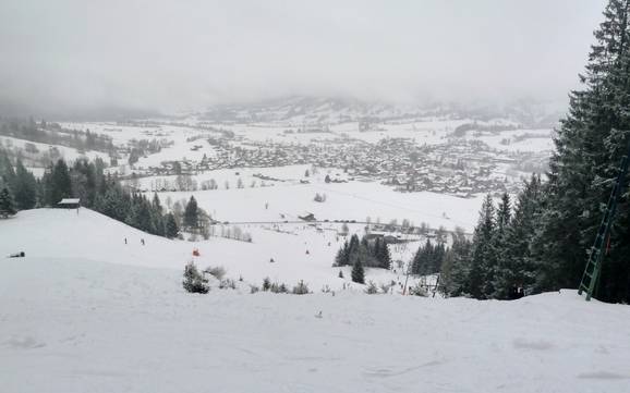 Skifahren in Unterammergau
