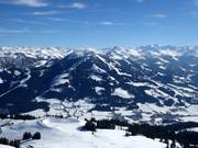Blick von der Hohen Salve auf Westendorf