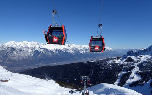 Skifahren in der Region Innsbruck