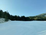 Steilhang rote Abfahrt