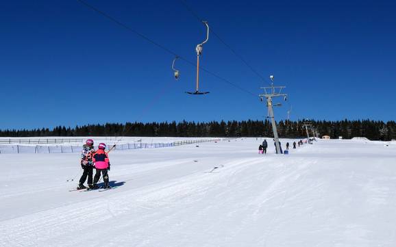 Höchste Talstation im Erzgebirge – Skigebiet Hranice – Boží Dar