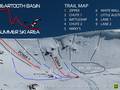 Pistenplan Beartooth Basin