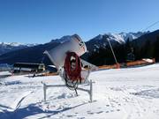 Beschneiung im Skigebiet Rangger Köpfl in Oberperfuss