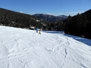 Leichte Piste Hebert-Abfahrt